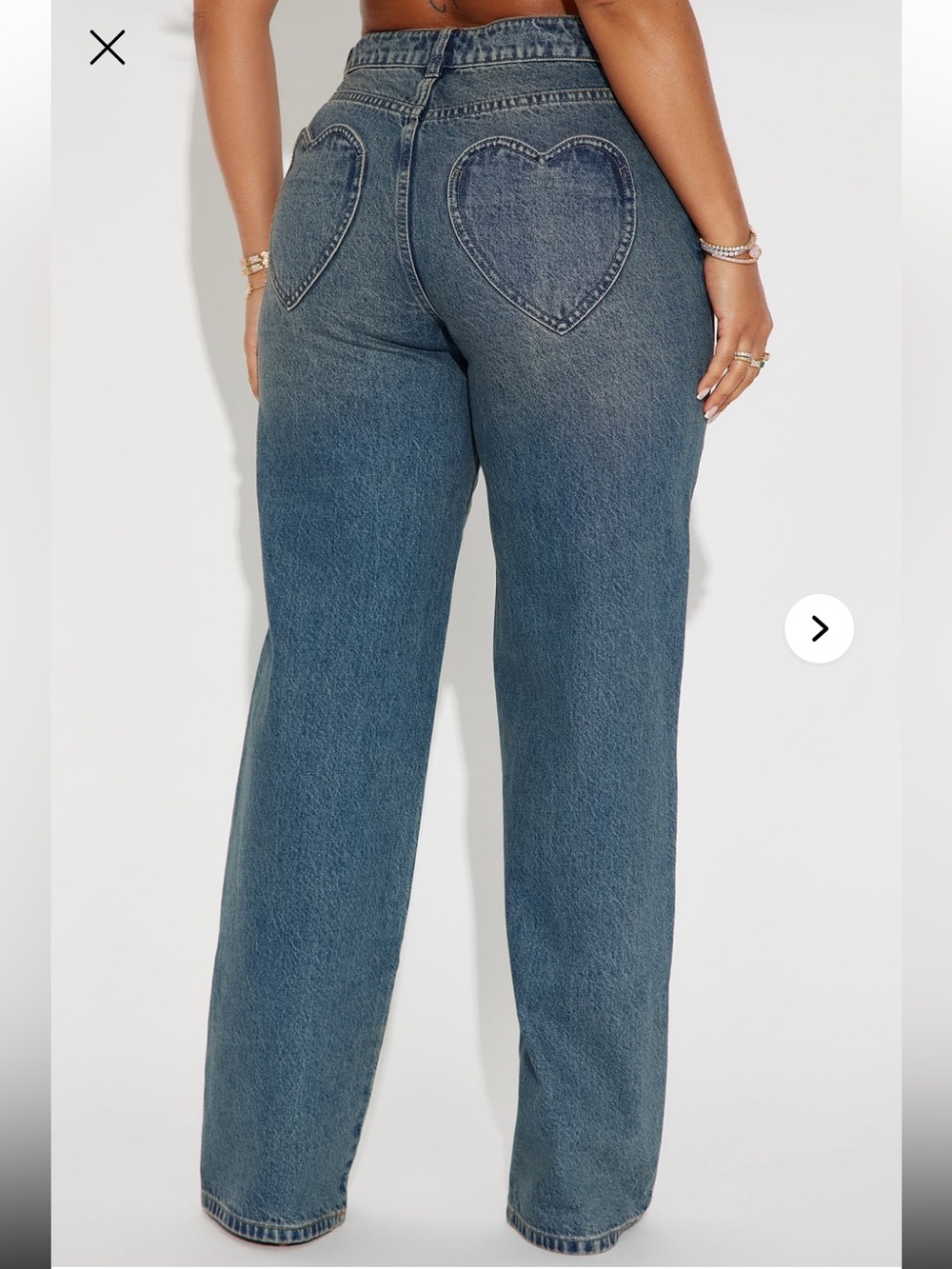 Fashionnova Heart Pocket Jeans